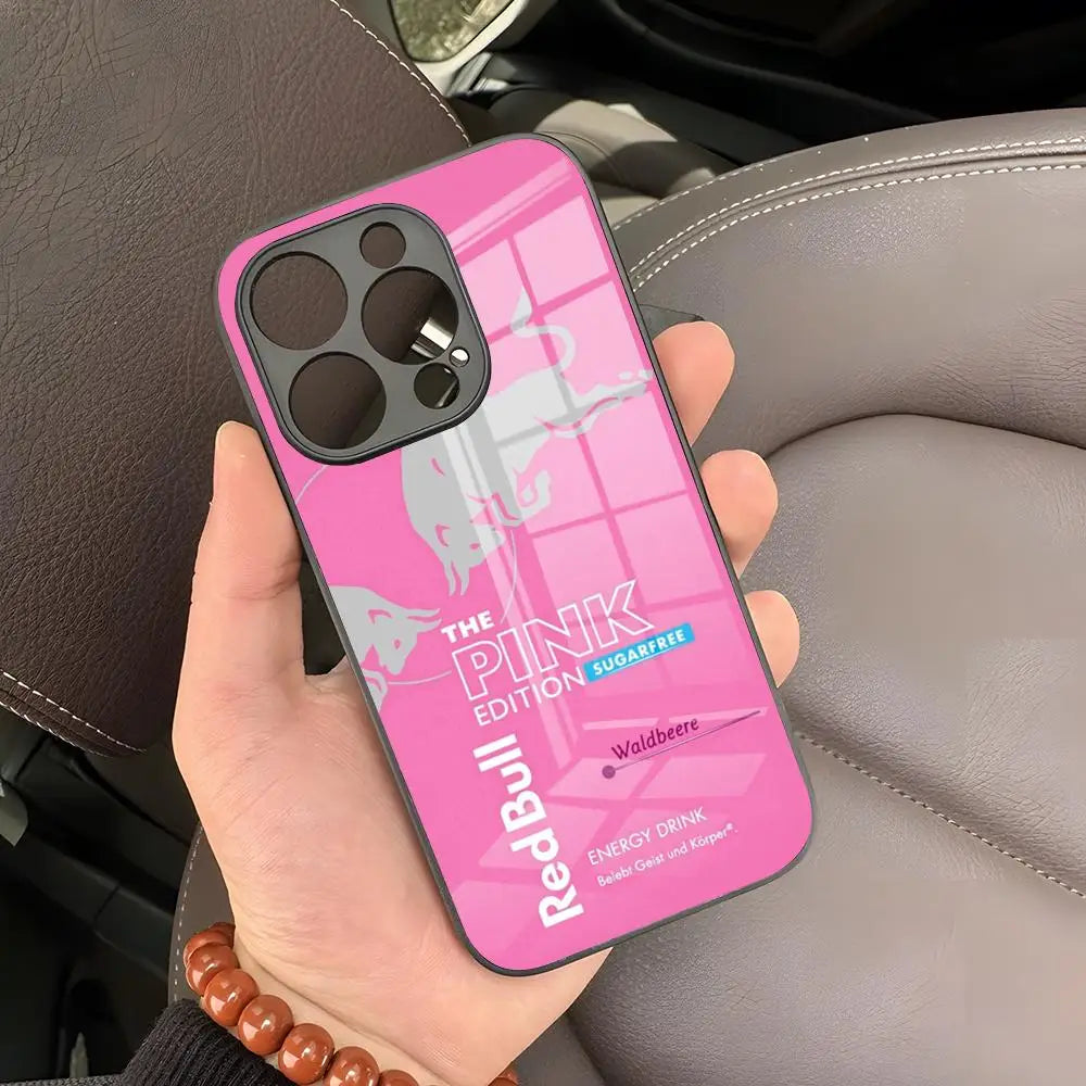 Red Bull Themed iPhone Cases 🐂💥 – Summer & Spring Editions!