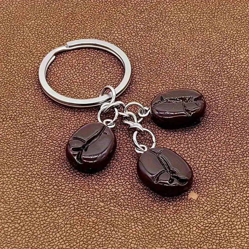 ☕ Coffee Bean Barista Keychain 🌟