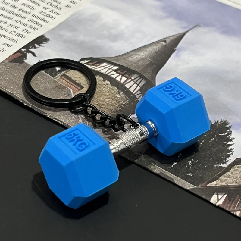 💪 DIY Silicone Barbell Keychain – Fitness Accessory for Gym Lovers 🏋️‍♂️