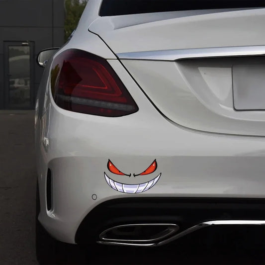 Gengar Devil Sticker – Reflective & Waterproof Pokémon Decal - up to 200km/h