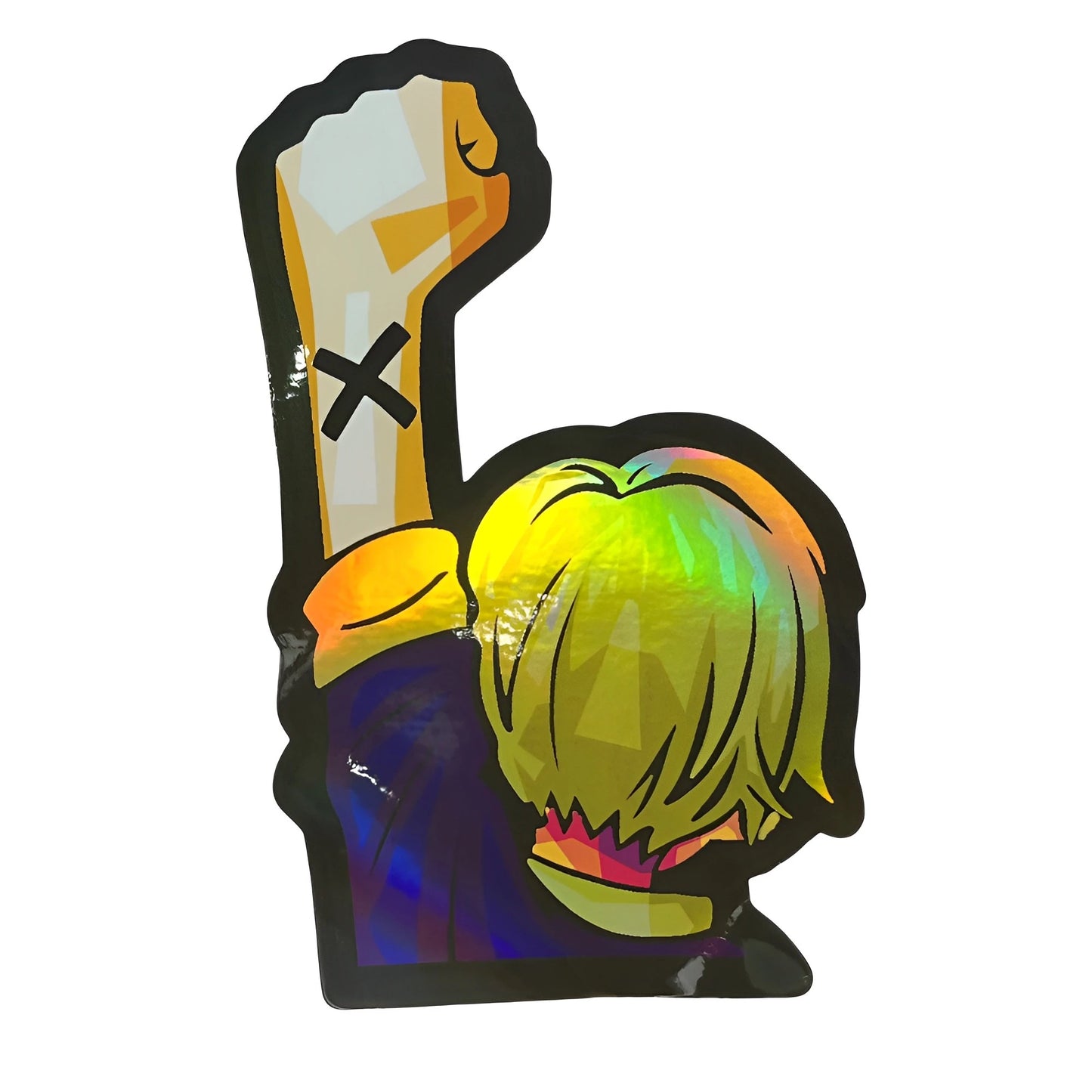 🌈✨ Anime Holographic Sticker Pack – Epic Edition! ✨🌈
