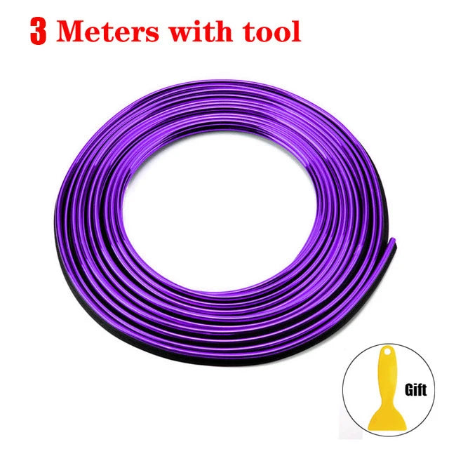 🚗 Universal Car Interior Trim Strips – Style That Bends With You! ✨