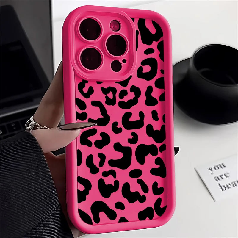 🐆 Leopard Print Case – Stylish & Shockproof for iPhone | Bold Animal Pattern