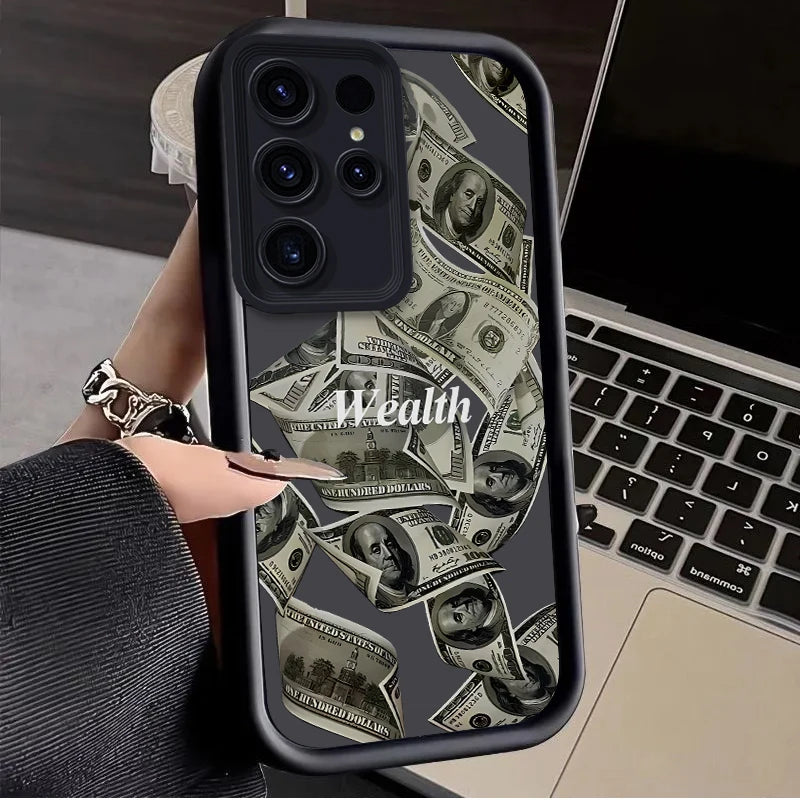 💵 Dollar Banknote Case – Stylish Wallet Cover for Samsung Galaxy