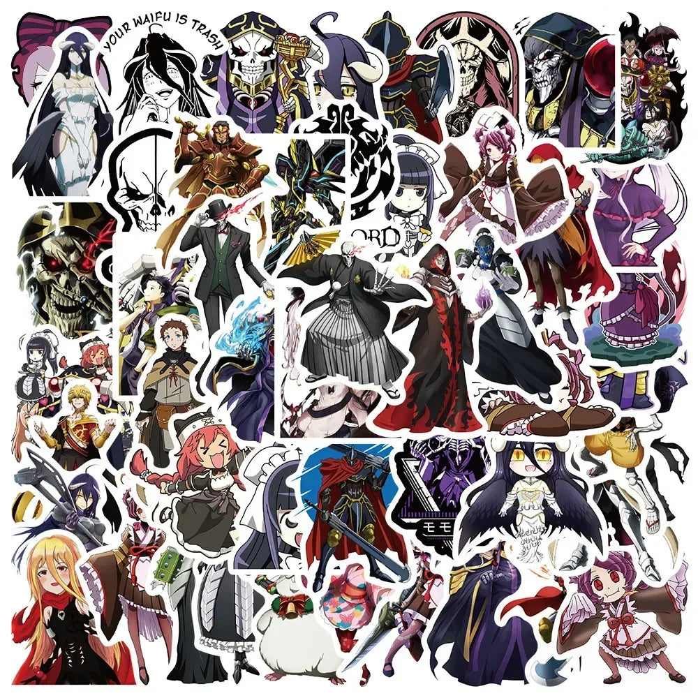 🎉✨ Mega Anime & Gaming Sticker Bundle – 50pcs ✨🎉