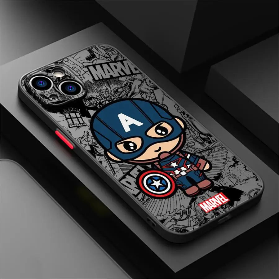 📱 Marvel Superhero Case – Deadpool & Venom Edition 🔥