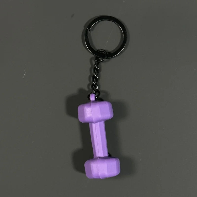 💪 DIY Silicone Barbell Keychain – Fitness Accessory for Gym Lovers 🏋️‍♂️