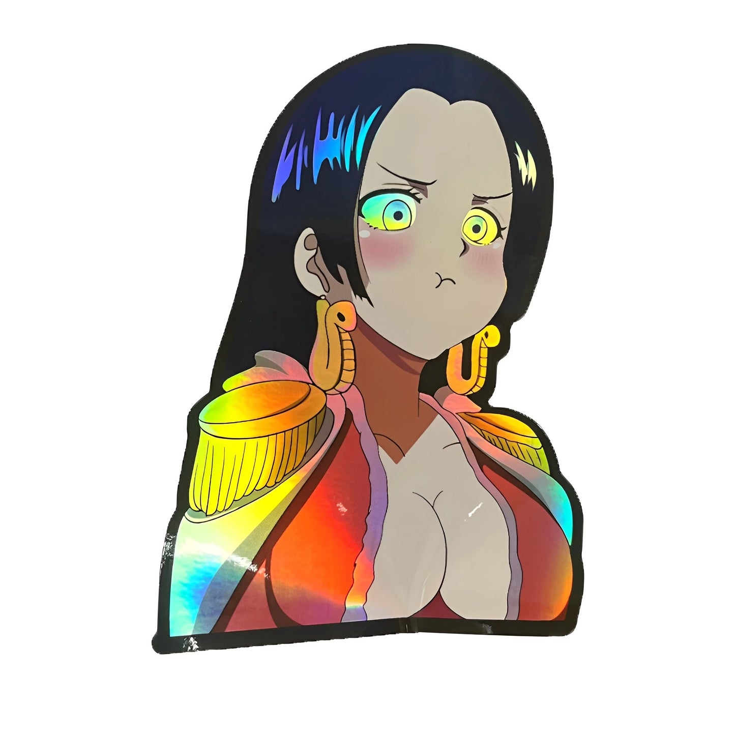 🌈✨ Anime Holographic Sticker Pack – Epic Edition! ✨🌈