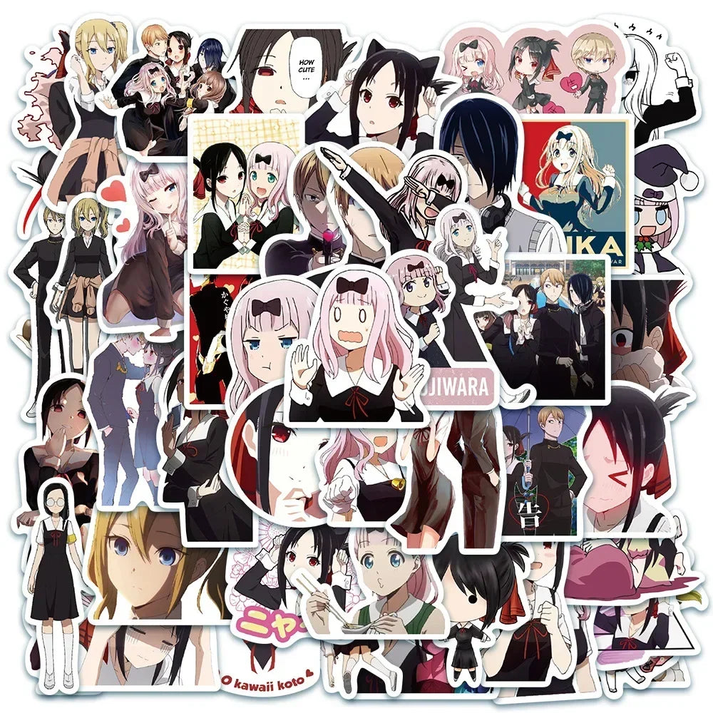 🎉✨ Mega Anime & Gaming Sticker Bundle – 50pcs ✨🎉