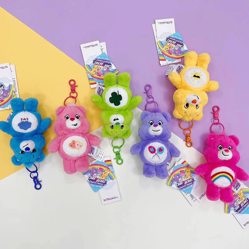 🧸 Care Bears Plush Keychain – Cute Collectible Clip-On Plushies
