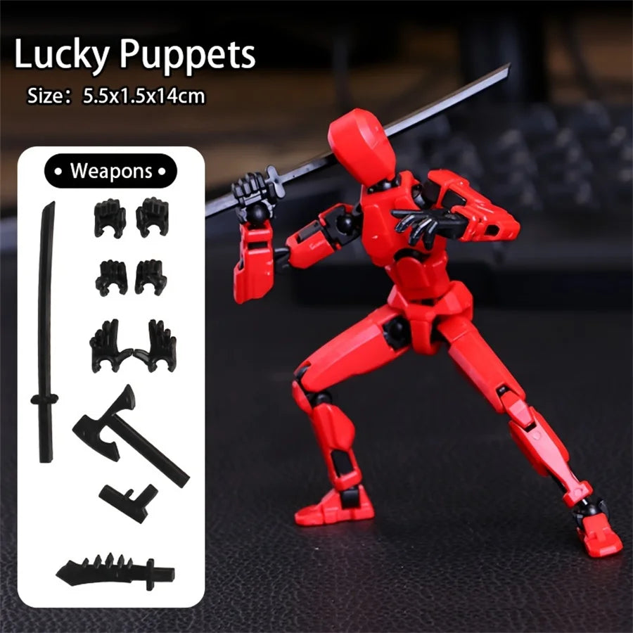 🦾 Poseable Action Figure – Creative Desk Buddy
