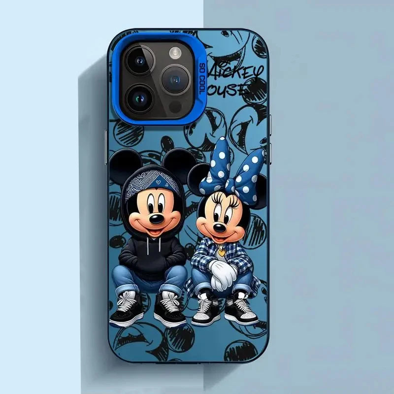 🎀 Disney Mickey & Minnie Full Screen Case – Cute & Protective for iPhone