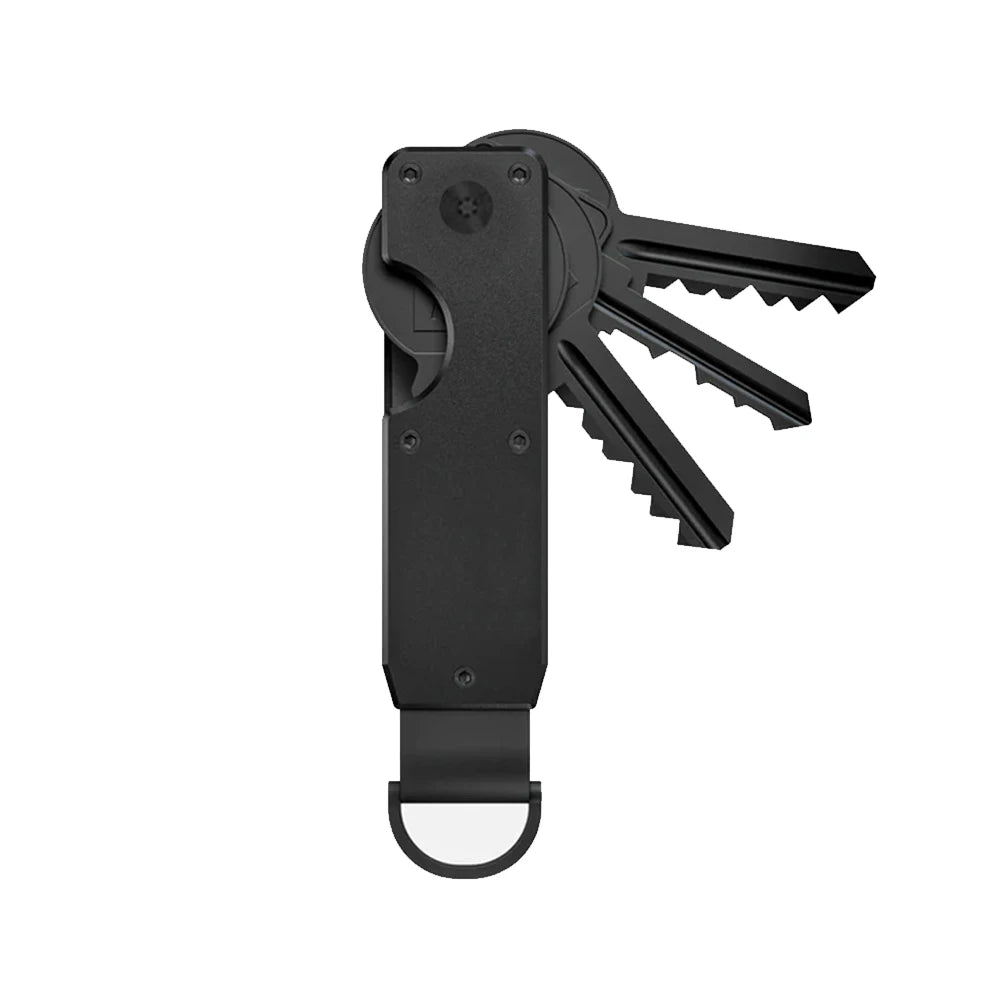 Compact Carbon Fiber Key Holder & Smart Organizer