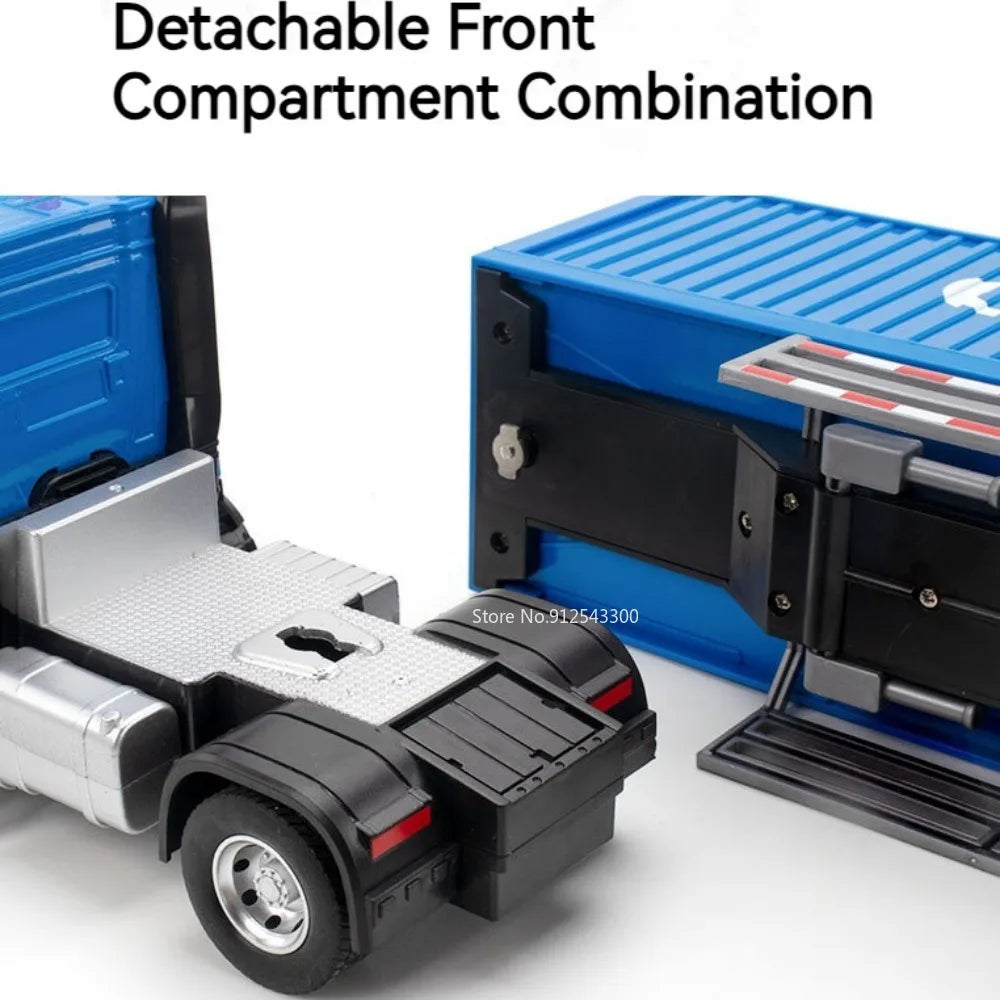 Heavy Duty Blue Dump Truck Toy 🚛🔧 | Realistic Tipper Action for Kids