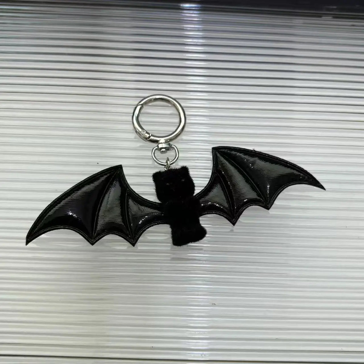 Cute Bear Wings Keychain - Halloween Bag Charm & Phone Pendant