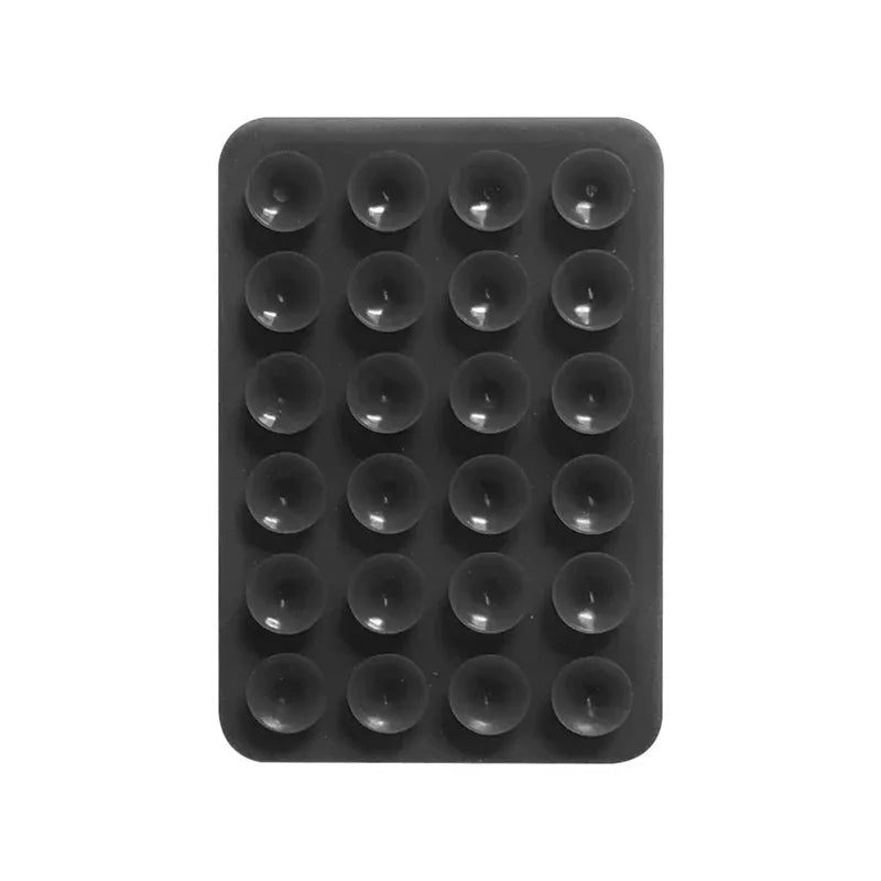 Silicone Suction Phone Holder 🧲 | Multifunctional Wall & Car Mount