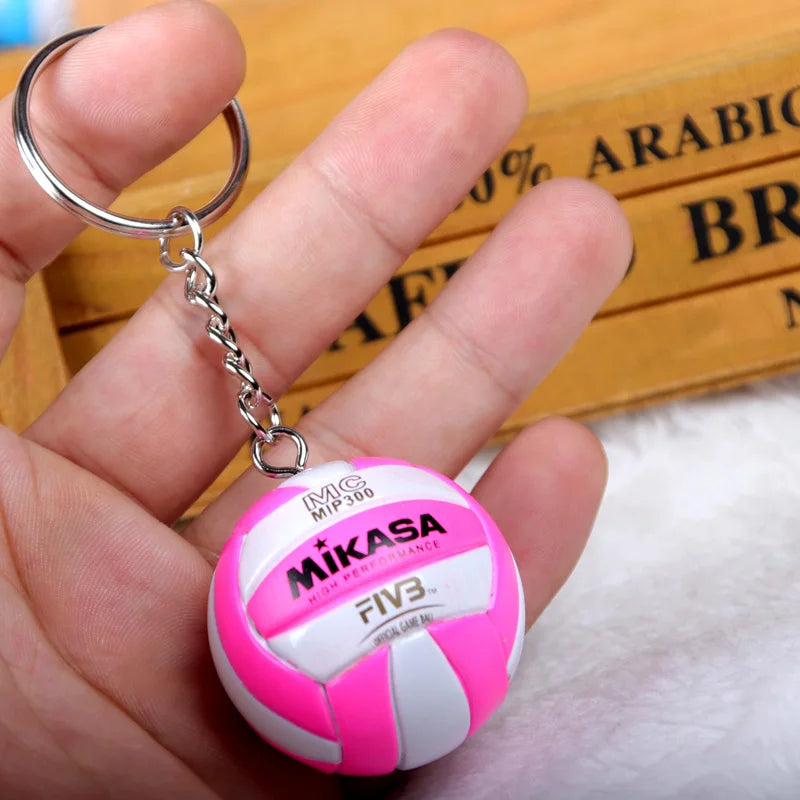 🏐 Volleyball Keychain – Sporty Gift for Players & Fans 💙