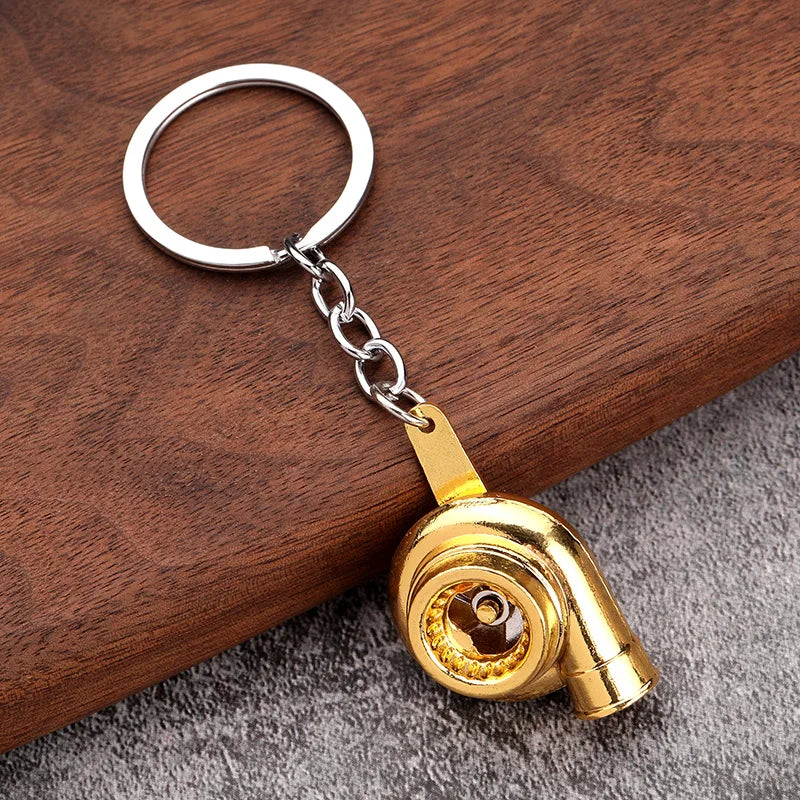 Turbocharger Keychain 🔧🚗 – For True Car Enthusiasts!