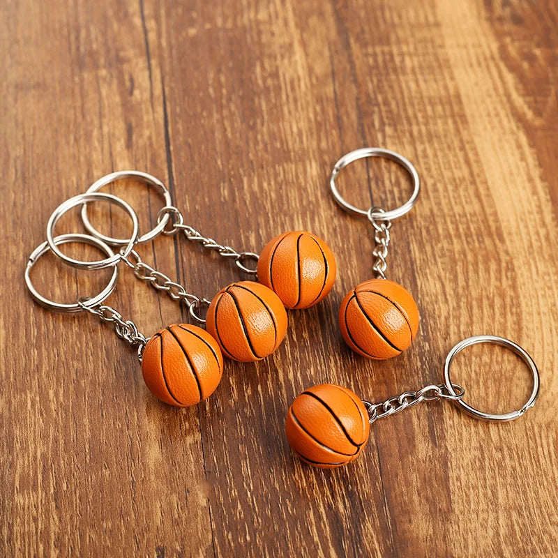 Hoop Dreams Mini Basketball Keychain