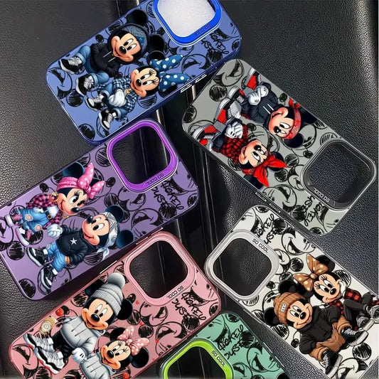 🎀 Disney Mickey & Minnie Full Screen Case – Cute & Protective for iPhone