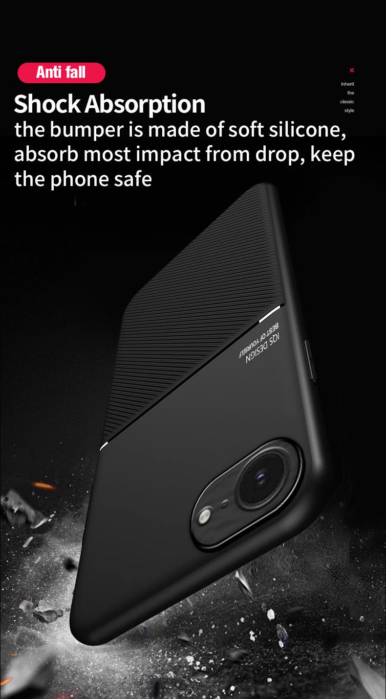 🖤📱 Premium Shockproof Phone Case – Slim & Stylish