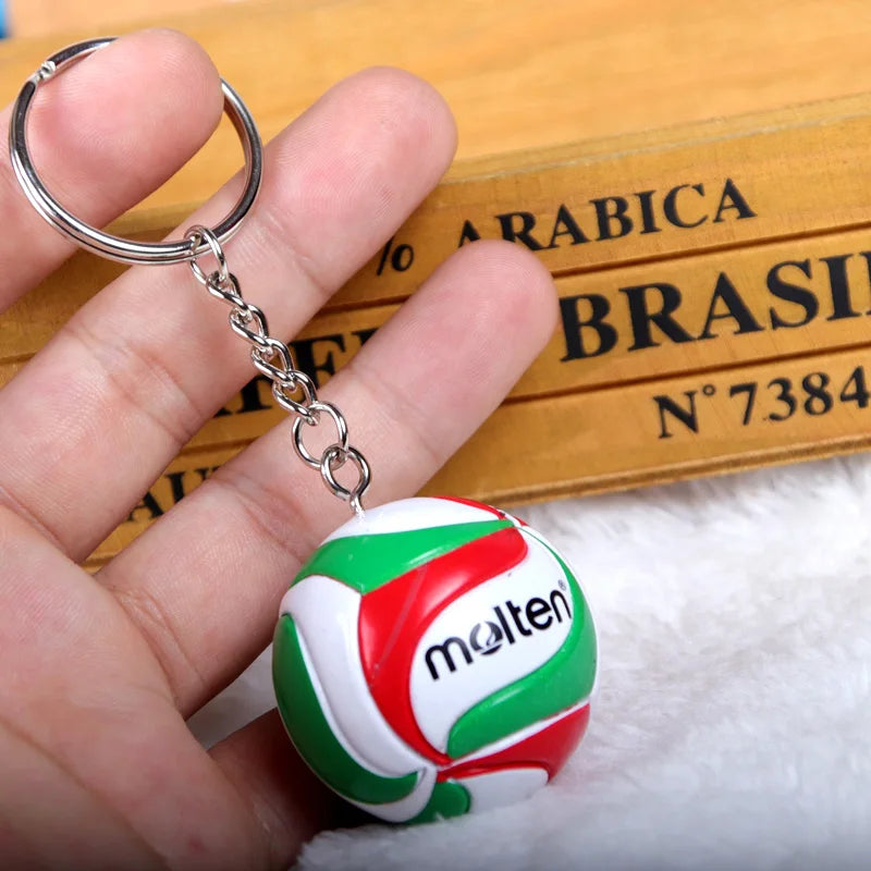 🏐 Volleyball Keychain – Sporty Gift for Players & Fans 💙