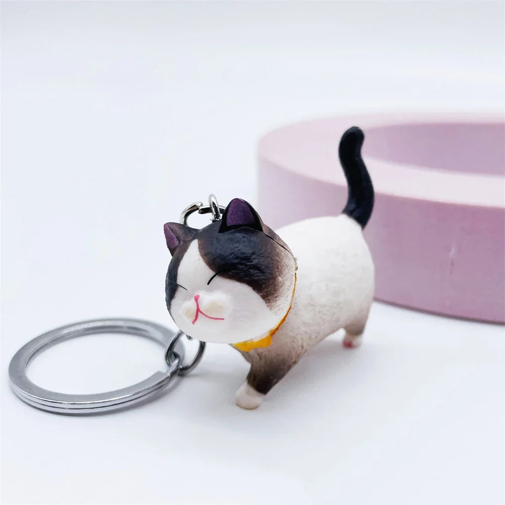 🐾 Cartoon Cat Keychain – Fun & Lovely Gift for Everyone! 😺