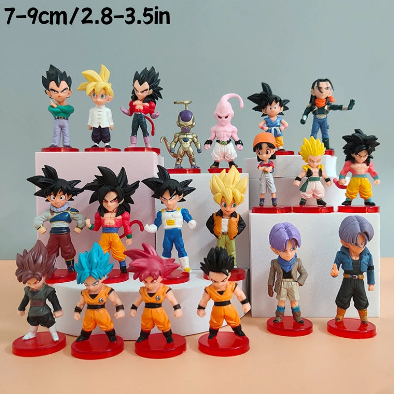 🌟 Dragon Ball Z Mini Figure – 1 Random Character Surprise 🎁