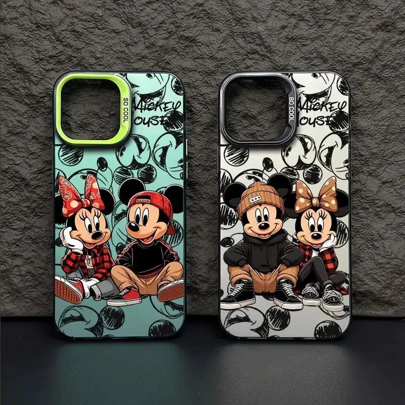 🎀 Disney Mickey & Minnie Full Screen Case – Cute & Protective for iPhone