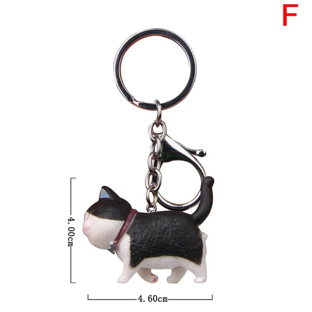 🐾 Cartoon Cat Keychain – Fun & Lovely Gift for Everyone! 😺