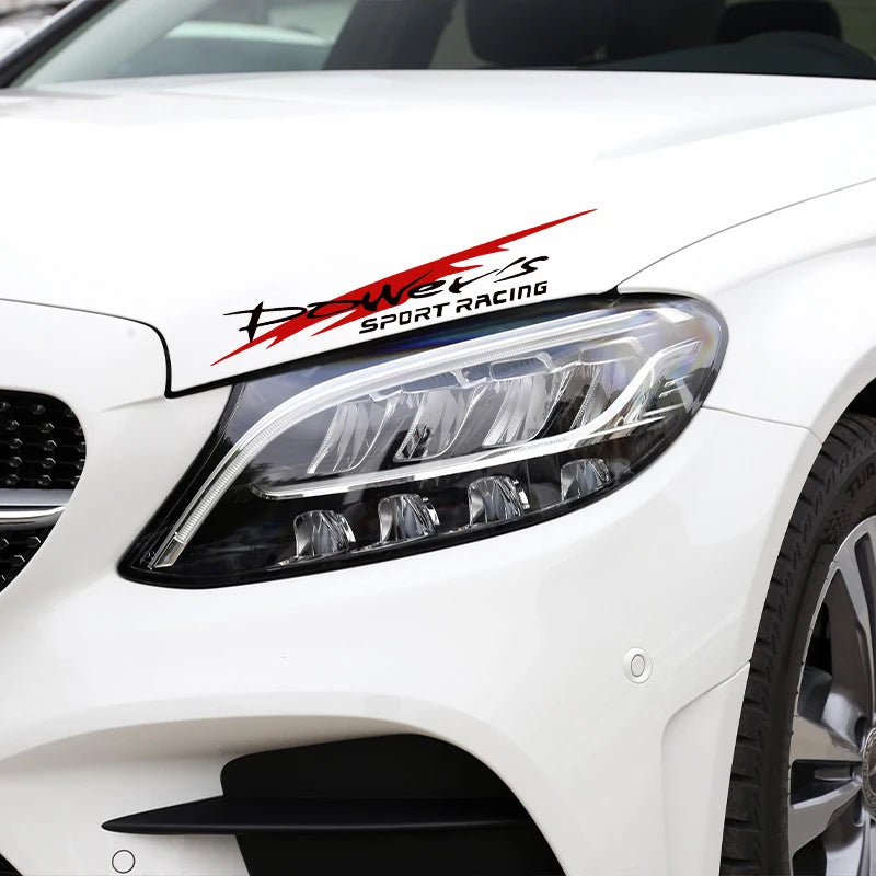 🔥 Power Sport Racing Car Sticker – High-Speed Style for Your Ride 🏁