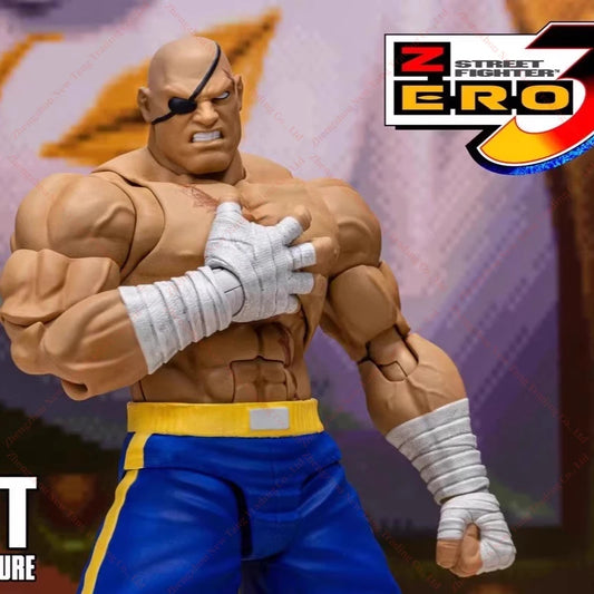 🥊 Sagat Action Figure - Street Fighter Collectible Masterpiece