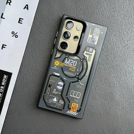 🔌 Circuit Label Matte Case – Futuristic Protection for Your iPhone 🚀