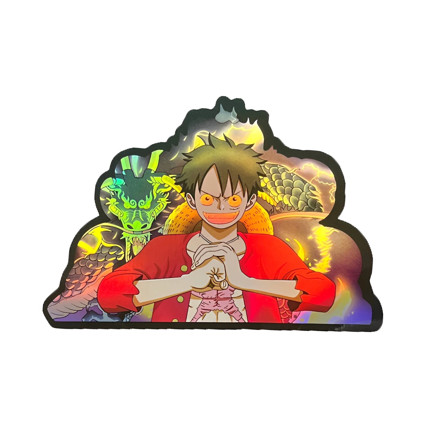 🌈✨ Anime Holographic Sticker Pack – Epic Edition! ✨🌈