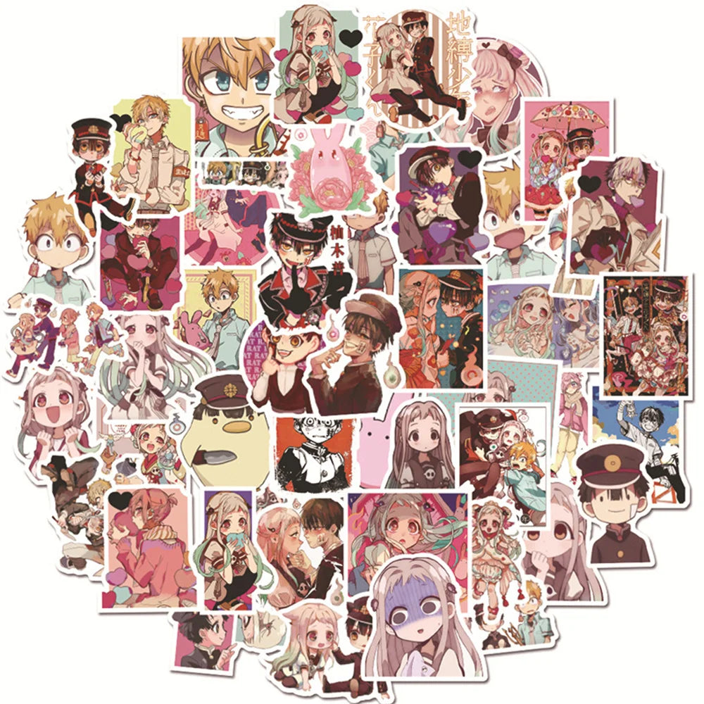 ✨💖 Ultimate Anime Girl Aesthetic Sticker Waterproof Pack 50pcs💖✨