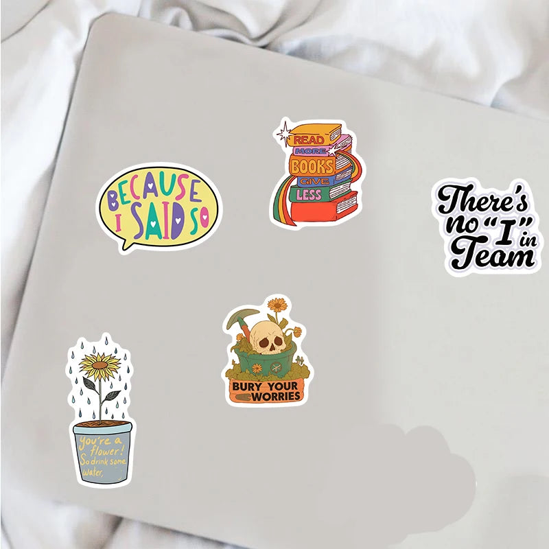 😎🗯️ Sassy &amp; Relatable Sticker Pack 50pcs/100pcs! 🗯️😎