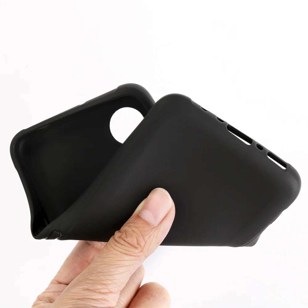 Soft TPU Case for Samsung Galaxy XCover 5 | Matte Black Protective Cover