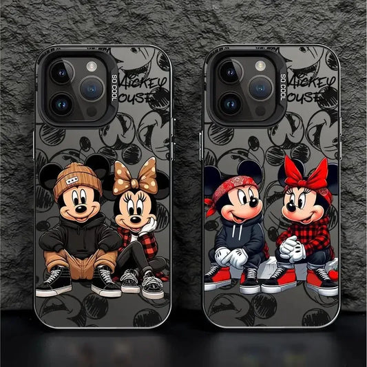 🎀 Disney Mickey & Minnie Full Screen Case – Cute & Protective for iPhone