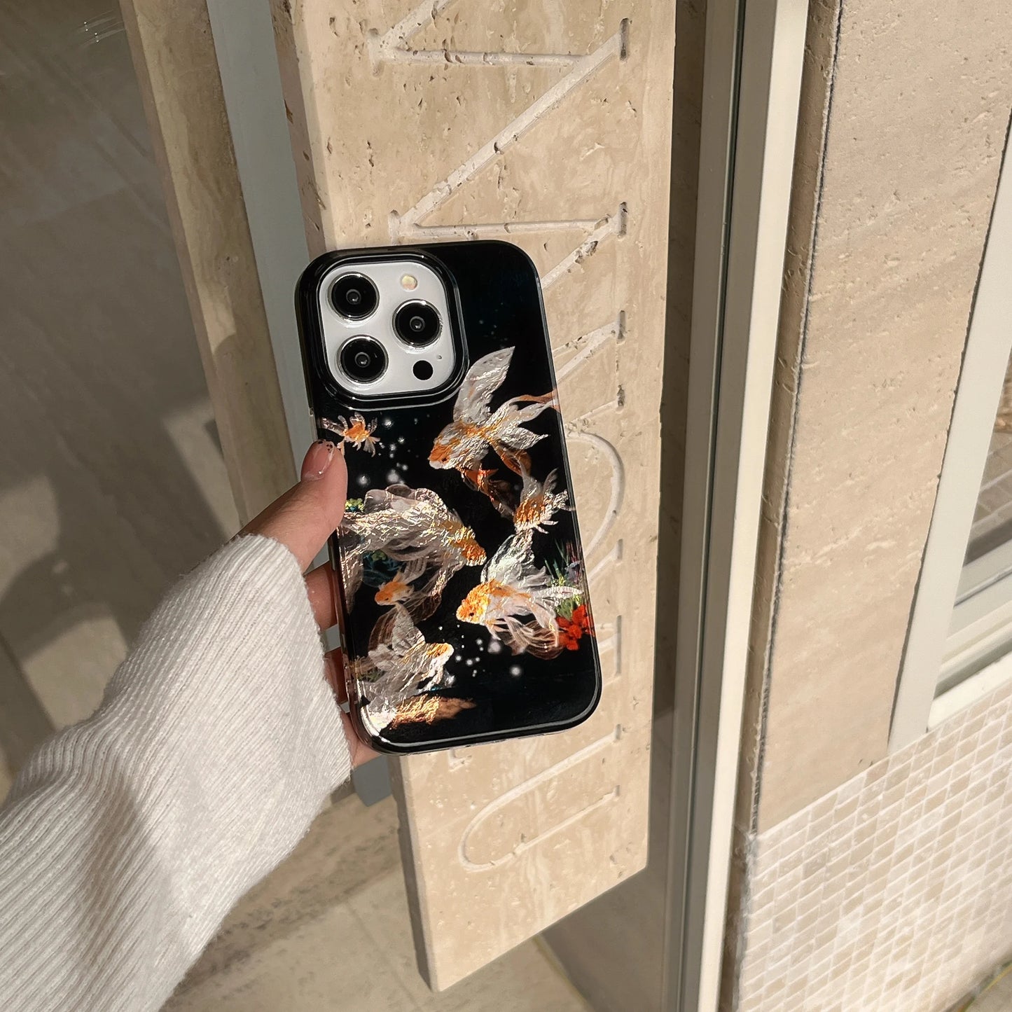 🐟✨ Elegant Koi Fish Phone Case – Art in Motion ✨📱