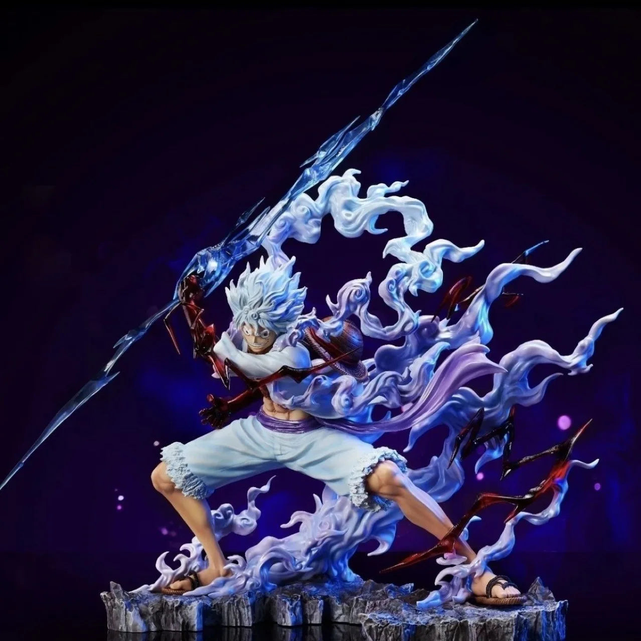 ⚡️ Gear Five Nika Luffy Action Figure – 25cm Epic Detail! ⚡️