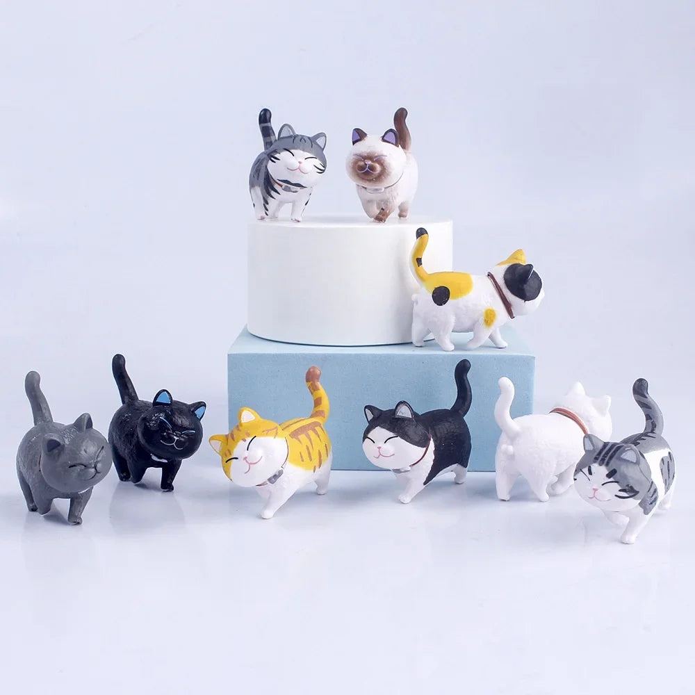 🐾 Cartoon Cat Keychain – Fun & Lovely Gift for Everyone! 😺