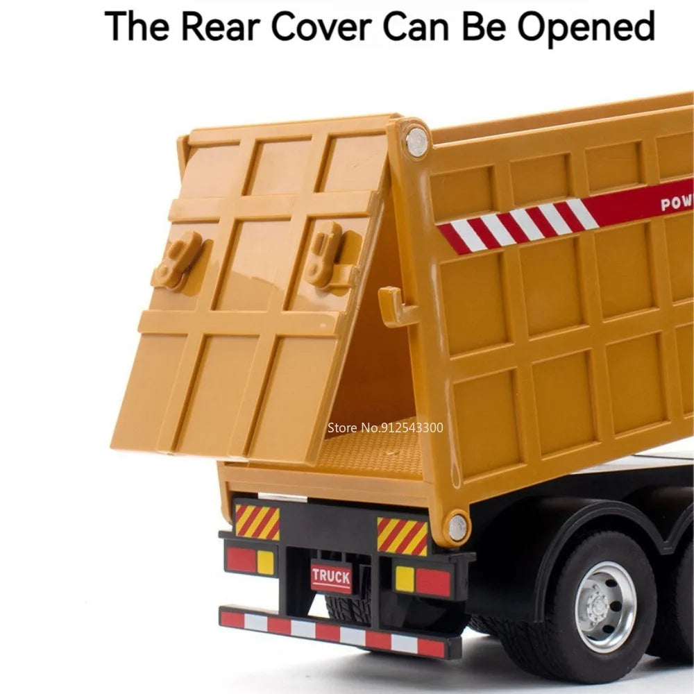Heavy Duty Blue Dump Truck Toy 🚛🔧 | Realistic Tipper Action for Kids