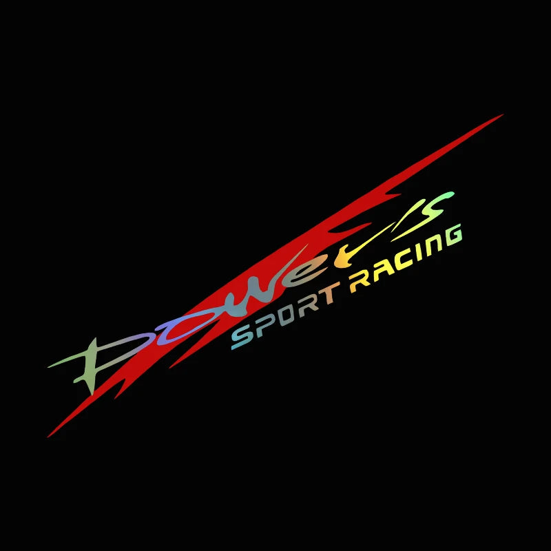 🔥 Power Sport Racing Car Sticker – High-Speed Style for Your Ride 🏁