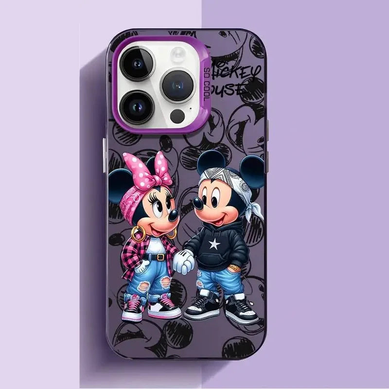 🎀 Disney Mickey & Minnie Full Screen Case – Cute & Protective for iPhone