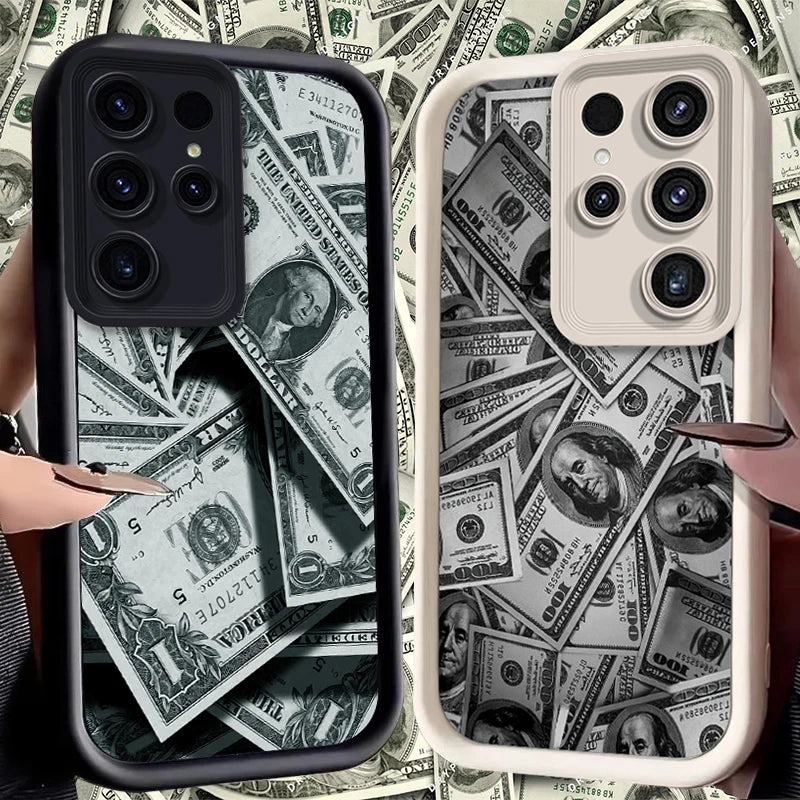 💵 Dollar Banknote Case – Stylish Wallet Cover for Samsung Galaxy
