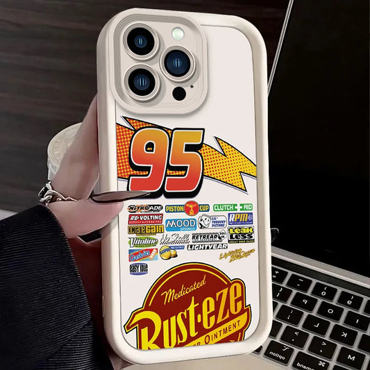 Lightning McQueen & Sally iPhone Case – Speed Meets Style! ⚡📱