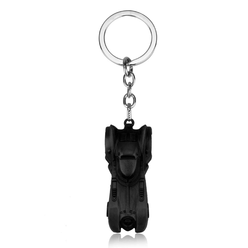 🦇 The Dark Knight Batmobile Keychain – Epic Gift for Superhero Fans! 🚗
