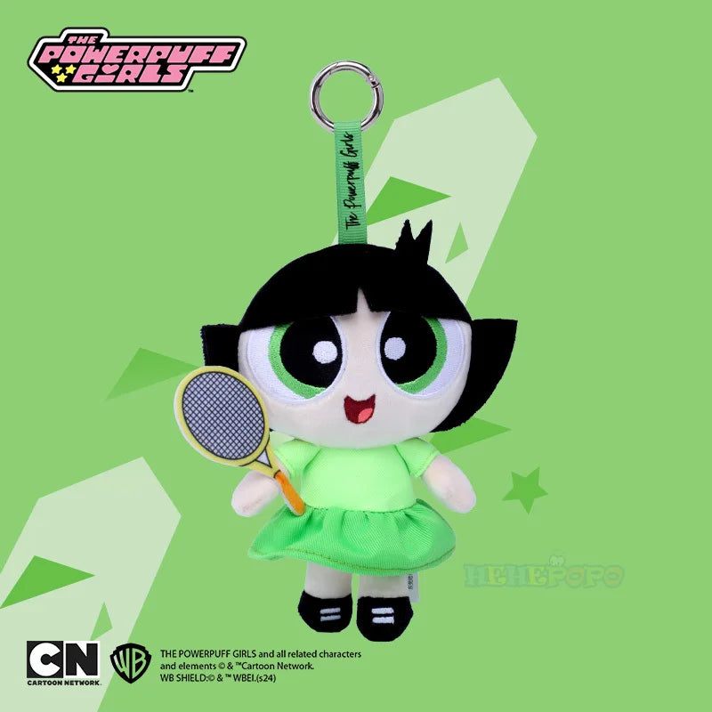 🧸 Powerpuff Girls Plush Keychains – Cartoon Heroes on the Go! 💥