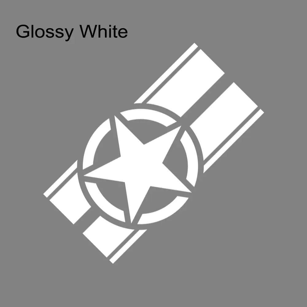 🛻 Pentagram Style Hood Decal – Dominate the Road with Bold Style! ⭐