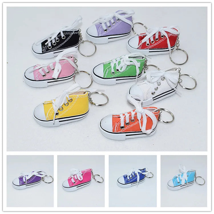 Mini Sneaker Keychain 👟 – Cute & Colorful Accessory for Your Keys or Bags!